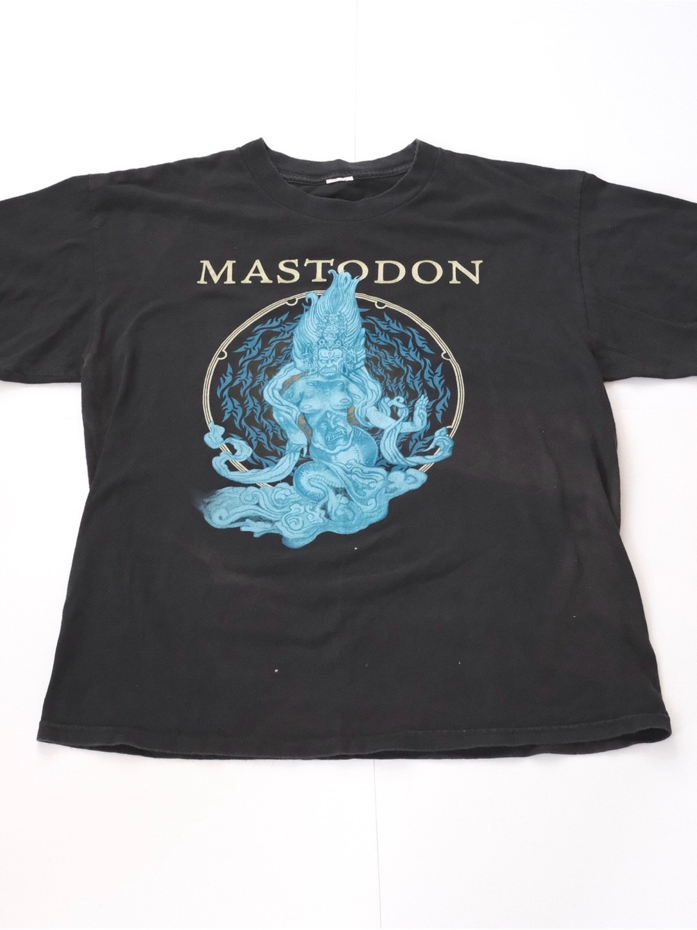 Mastodon Black Vintage Sea Beast Tour Tee Shirt - Size XL Extra Large